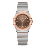  Shop Authentic Omega Constellation Quartz Brown Dial Silver Steel Strap Watch for Women - 131.20.25.60.13.001 - Luxxuri