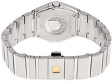  Shop Authentic Omega Constellation Quartz Diamonds Silver Dial Silver Steel Strap Watch for Women - 123.15.27.60.55.004 - Luxxuri