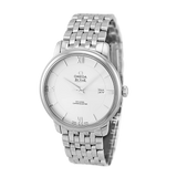  Shop Authentic Omega De Ville Prestige Co-Axial Silver Dial Silver Steel Strap Watch for Men - 424.10.40.20.02.003 - Luxxuri