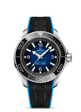 Shop Authentic Omega Planet Ocean 6000M Co Axial Master Chronometer 45.5mm Blue Dial Black Rubber Strap Watch for Men - 21532462103001 - Luxxuri