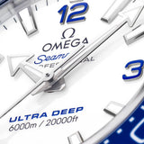  Shop Authentic Omega Planet Ocean 6000M Co Axial Master Chronometer 45.5mm White Dial Black Rubber Strap Watch for Men - 21532462104001 - Luxxuri
