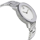  Shop Authentic Movado Bold Crystal Dot Silver Dial Silver Steel Strap Watch For Women - 3600334 - Luxxuri