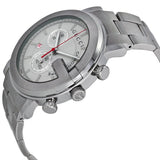  Shop Authentic Gucci G Chrono Chronograph White Dial Silver Steel Strap Watch For Men - YA101339 - Luxxuri