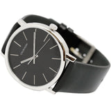  Shop Authentic Calvin Klein Posh Black Dial Black Leather Strap Watch for Men - K8Q311C1 - Luxxuri