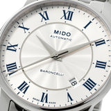  Shop Authentic Mido Baroncelli III Automatic Silver Dial Silver Steel Strap Watch For Men - M8600.4.21.1 - Luxxuri