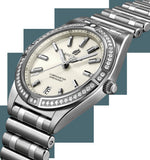  Shop Authentic Breitling Chronomat 32 Diamonds White Dial Silver Steel Strap Watch for Women - A77310591A1A1 - Luxxuri