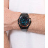  Shop Authentic Armani Exchange Drexler Chronograph Black Dial Black Steel Strap Watch For Men - AX2615 - Luxxuri