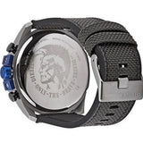  Shop Authentic Diesel Mega Chief Chronograph Black Dial Black Leather Strap Watch For Men - DZ4500 - Luxxuri