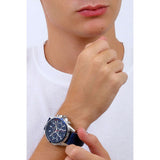  Shop Authentic Tommy Hilfiger Mason Blue Dial Blue Rubber Strap Watch for Men - 1791791 - Luxxuri