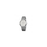  Shop Authentic Calvin Klein Minimal White Dial Silver Mesh Bracelet Watch for Men - K3M2112Y - Luxxuri