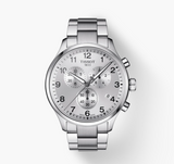  Shop Authentic Tissot Chrono XL Classic Silver Dial Silver Steel Strap Watch For Men - T116.617.11.037.00 - Luxxuri
