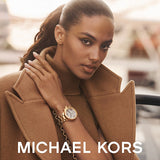  Shop Authentic Michael Kors Camille Chronograph White Dial Gold Steel Strap Watch For Women - MK7270 - Luxxuri