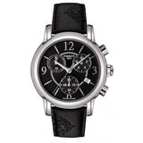  Shop Authentic Tissot Dressport Chronograph Black Dial Black Leather Strap Watch for Women - T050.217.17.057.00 - Luxxuri