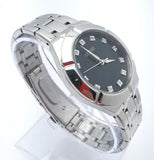  Shop Authentic Guess Crystalline Diamonds Black Dial Silver Steel Strap Watch for Women - GW0114L1 - Luxxuri