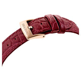  Shop Authentic Swarovski Passage Moon Phase Red Dial Red Leather Strap Watch for Women - 5613323 - Luxxuri