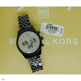  Shop Authentic Michael Kors Lexington Chronograph Crystals Silver Dial Black Steel Strap Watch for Men - MK8605 - Luxxuri