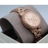  Shop Authentic Michael Kors Ritz Chronograph Rose Gold Dial Rose Gold Steel Strap Watch For Women - MK7223 - Luxxuri