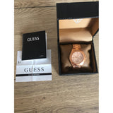  Shop Authentic Guess BFF Multifunction Rose Gold Dial Rose Gold Steel Strap Watch for Women - W0231L4 - Luxxuri