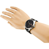  Shop Authentic Tommy Hilfiger Chase Chronograph Quartz Grey Dial Black Leather Strap Watch For Men - 1791488 - Luxxuri