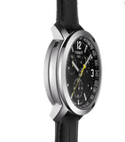  Shop Authentic Tissot PRC 200 Chronograph Black Dial Black Leather Strap Watch For Men - T055.417.16.057.00 - Luxxuri