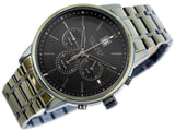  Shop Authentic Tommy Hilfiger Quartz Black Dial Black Steel Strap Watch for Men - 1791634 - Luxxuri