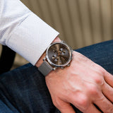  Shop Authentic Hugo Boss Integrity Grey Dial Silver Mesh Bracelet Watch for Men - 1513807 - Luxxuri