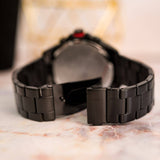  Shop Authentic Tommy Hilfiger Blaze Chronograph Black Dial Black Steel Strap Watch For Men - 1792030 - Luxxuri