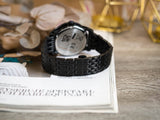  Shop Authentic Versace Palazzo Empire Quartz Black Dial Black Steel Strap Watch For Men - VEDB00518 - Luxxuri