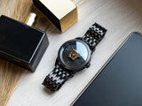  Shop Authentic Versace Palazzo Empire Quartz Black Dial Black Steel Strap Watch For Men - VEDB00518 - Luxxuri