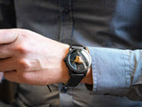  Shop Authentic Versace Palazzo Empire Quartz Black Dial Black Steel Strap Watch For Men - VEDB00518 - Luxxuri