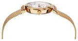  Shop Authentic Versace Meander Greca White Dial Gold Mesh Bracelet Watch for Women - VELW00820 - Luxxuri