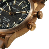 Shop Authentic Maurice Lacroix Pontos Diver Limited Edition Black Dial Brown Leather Strap Watch For Men - PT6248-BRZ01-330-3 - Luxxuri
