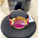  Shop Authentic Marc Jacobs Purple Dial Purple Leather Strap Watch for Women - MBM1209 - Luxxuri