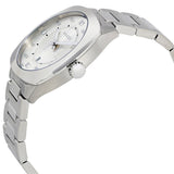  Shop Authentic Gucci GG2570 Silver Dial Silver Steel Strap Watch For Men - YA142308 - Luxxuri