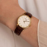  Shop Authentic Tissot Everytime Desire Small White Dial Maroon Leather Strap Watch For Women - T109.210.36.031.00 - Luxxuri