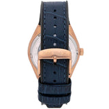  Shop Authentic Maserati Triconic Skeleton Black Dial Blue Leather Strap Watch For Men - R8821139001 - Luxxuri