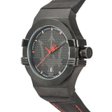  Shop Authentic Maserati Potenza 3H STR Black Dial 42mm Leather Strap Watch For Men - R8851108010 - Luxxuri