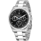  Shop Authentic Maserati Competizione Chronograph Quartz Black Dial Watch For Men - R8853100023 - Luxxuri