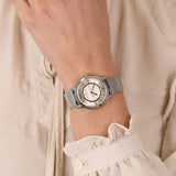 Shop Authentic Maserati Epoca Mother of Pearl Dial Silver Mesh Strap Watch For Women - R8853118504 - Luxxuri