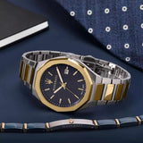  Shop Authentic Maserati Stile Black Dial Two Tone Stainless Steel Watch For Men - R8853142008 - Luxxuri