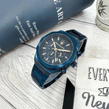  Shop Authentic Maserati Stile Chronograph Blue Dial Blue Steel Strap Watch For Men - R8873642008 - Luxxuri