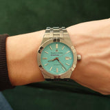  Shop Authentic Maurice Lacroix Aikon Automatic Limited Summer Edition Blue Dial Silver Steel Strap Watch For Men - AI6008-SS00F-431-1 - Luxxuri