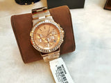  Shop Authentic Michael Kors Dylan Rose Gold Rose Gold Steel Strap Watch for Women - MK5586 - Luxxuri