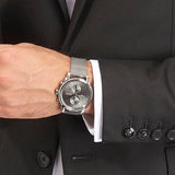  Shop Authentic Hugo Boss Jet Chronograph Grey Dial Silver Mesh Bracelet Watch for Men - 1513440 - Luxxuri