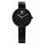  Shop Authentic Swarovski Cosmopolitan PVD Black Dial Black Steel Strap Watch for Women - 5547646 - Luxxuri
