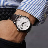  Shop Authentic Mido Multifort Automatic Silver Dial Black Leather Strap Watch For Men - M005.430.16.031.80 - Luxxuri