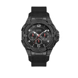  Shop Authentic Guess Genesis Quartz Black Dial Black Silicone Strap Watch For Men - W1254G2 - Luxxuri