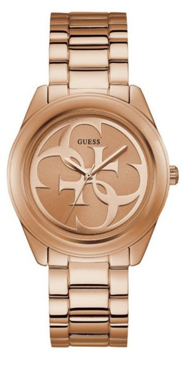  Shop Authentic Guess G-Twist Rose Gold Dial Rose Gold Steel Strap Watch for Women - W1082L3 - Luxxuri