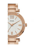  Shop Authentic Guess Park Ave White Dial Rose Gold Steel Strap Watch for Women - W0767L3 - Luxxuri