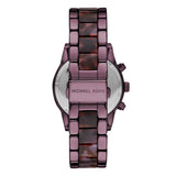  Shop Authentic Michael Kors Ritz Chronograph Purple Dial Purple Steel Strap Watch For Women - MK6720 - Luxxuri